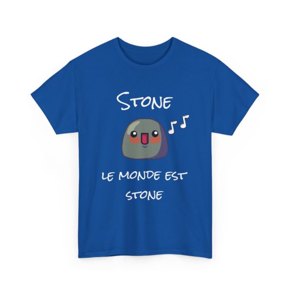 T-shirt "Stone, le monde est stone" – Un hommage culte en mode Kyou – Image 29