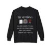 🖐️ Sweatshirt "Je te défie au Kyoufoumi !" – Le défi ultime du pierre-feuille-ciseaux revisité – Image 5