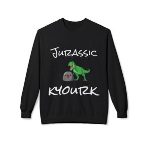 Sweat geek Jurassic Kyourk dinosaure parodie