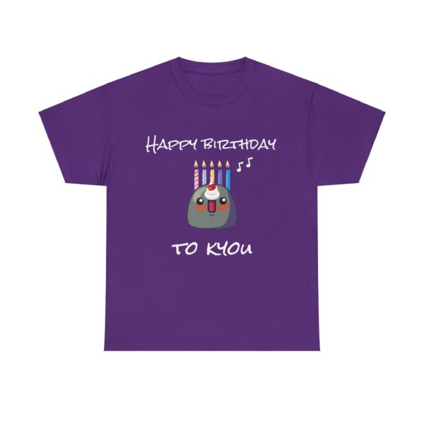 🎁 T-shirt "Happy Birthday to Kyou" – Fête ton anniversaire avec style et humour ! – Image 35