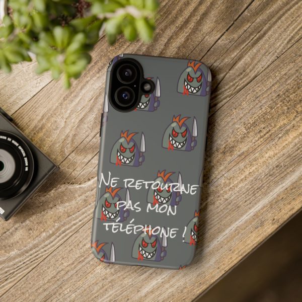 Coque de téléphone "Ne retourne pas mon téléphone" – Killer Kyou veille au grain ! – Image 216