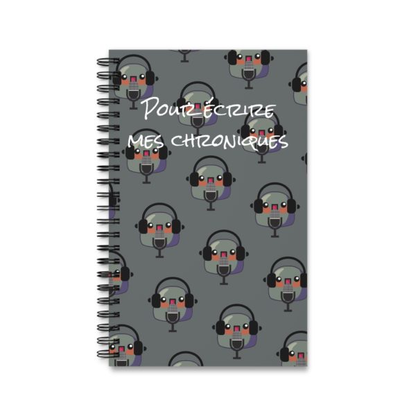 Carnet "Pour écrire mes chroniques" – L’allié ultime des voix radiophoniques et des esprits affûtés ! – Image 5