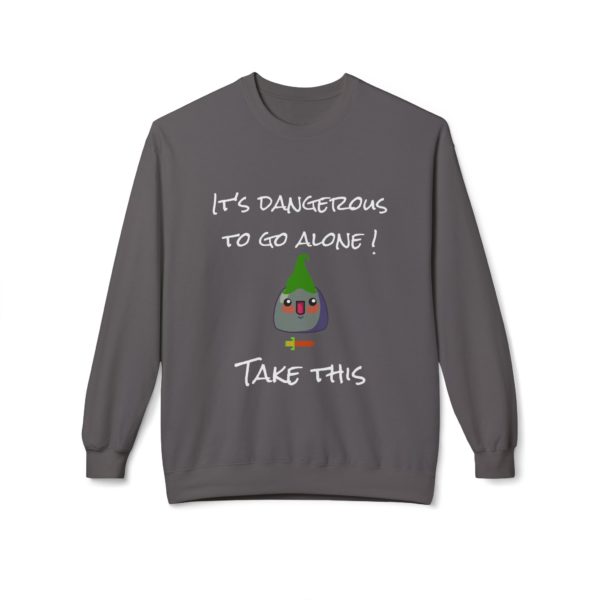 🗡️ Sweat "It's Dangerous to Go Alone" – La protection ultime pour tous les aventuriers pixelisés – Image 2
