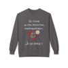 Sweatshirt "Je t’aime un peu, beaucoup, pakyounnément…" – L’amour en version ultra cosy ! – Image 2