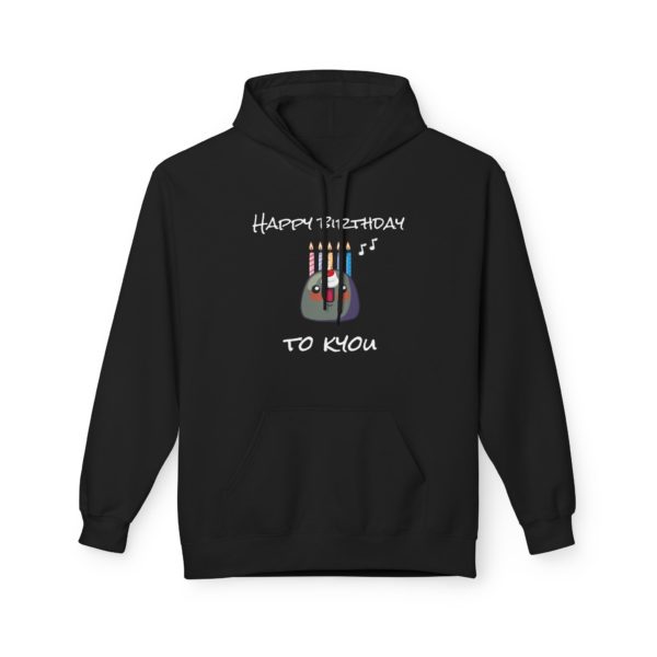 🎁 Hoodie "Happy Birthday to Kyou" – Garde la chaleur et la bonne humeur pour ton anniversaire ! – Image 6