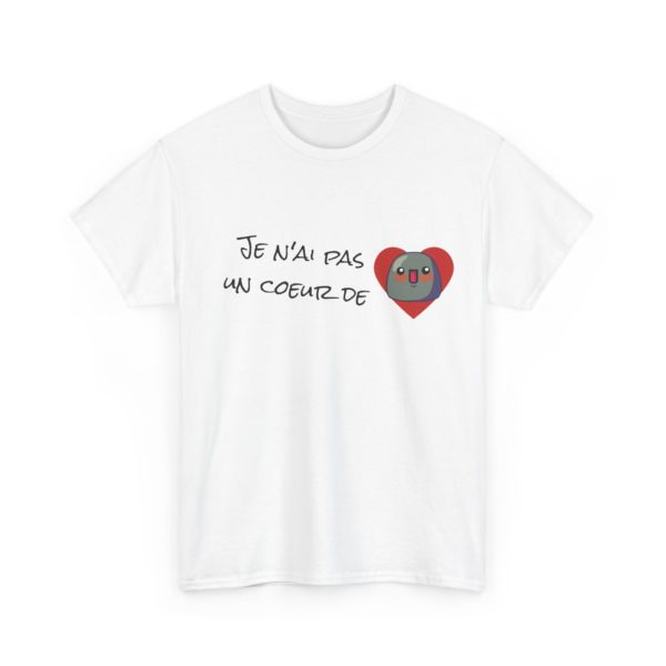 ❤️ T-shirt "Je n’ai pas un cœur de Kyou" – Pour les sensibles qui ont du style ! – Image 26