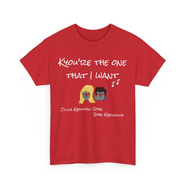 🎶 T-shirt Kyou’re the One That I Want – Humour & Nostalgie 🎤 – Image 3