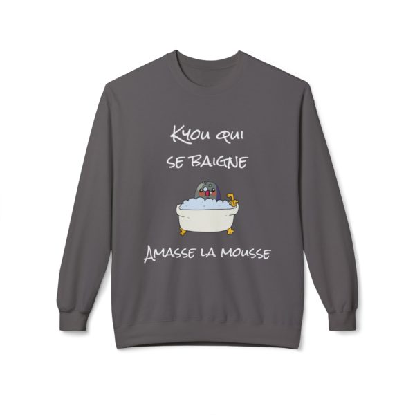 🛁 Sweatshirt "Kyou qui se baigne amasse la mousse" – Reste au chaud et accumule la bonne humeur ! – Image 9