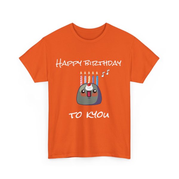 🎁 T-shirt "Happy Birthday to Kyou" – Fête ton anniversaire avec style et humour ! – Image 7