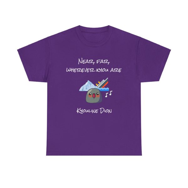 🎶 T-shirt "Near, Far, Wherever Kyou Are" – Un clin d'œil légendaire au Titanic ! – Image 2