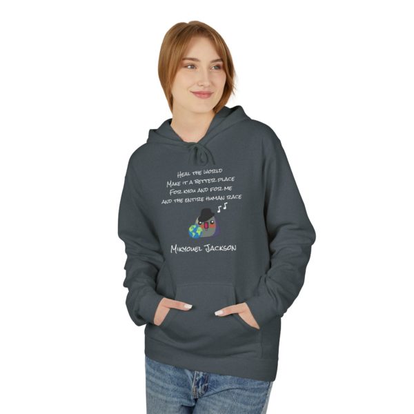 🎶 Hoodie "Heal the World – Make a Better Day for Kyou" – Chaleur, style et vibes positives signées Mikyouel Jackson ! – Image 3