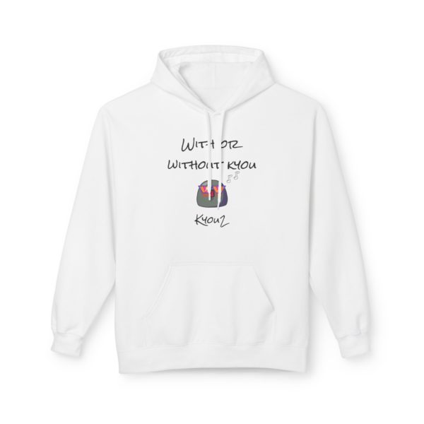 🎶 Hoodie "With or Without Kyou" – Parce que la musique et le style ne font qu’un ! – Image 13