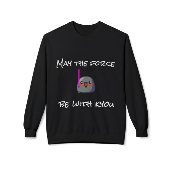 Sweatshirt "May the Force be with Kyou" – La chaleur du côté lumineux ! 🌠⚡ – Image 5