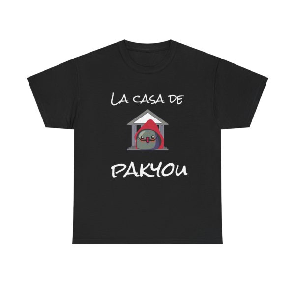 👕 T-shirt "La Casa de Pakyou" – Rejoins la résistance du fun ! – Image 5