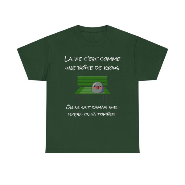 T-shirt "La vie, c'est comme une boîte de Kyous" – Une surprise à chaque instant ! 🎁 – Image 19