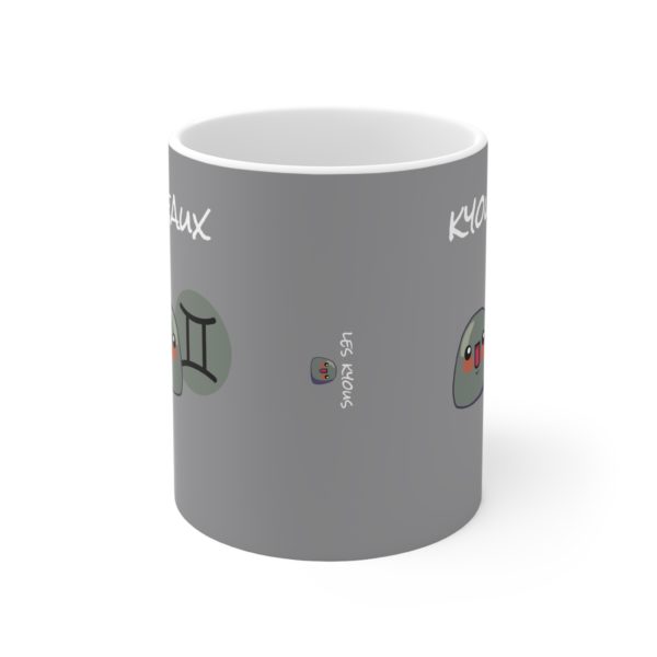 Mug "Kyoumeaux" – Deux fois plus de café, deux fois plus de fun ! – Image 3