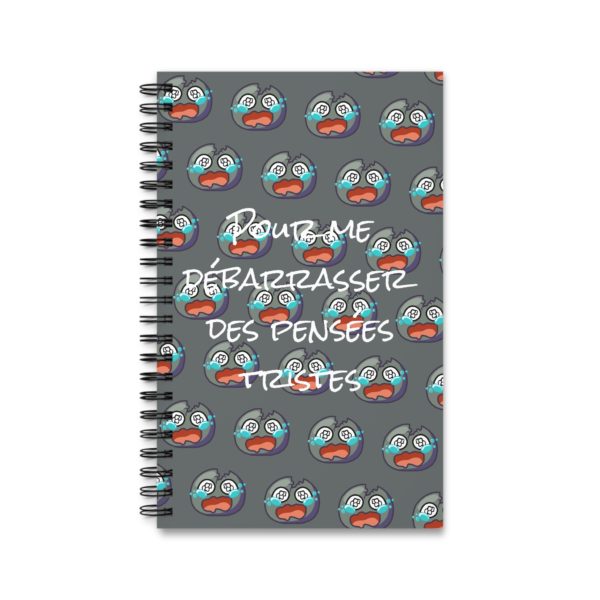 📓 Carnet "Pour me débarrasser de mes pensées tristes" – Écris, libère, respire ! 💭 – Image 5