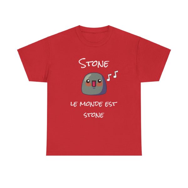 T-shirt "Stone, le monde est stone" – Un hommage culte en mode Kyou – Image 23