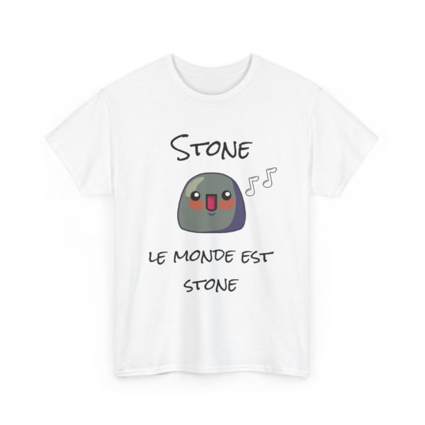 T-shirt "Stone, le monde est stone" – Un hommage culte en mode Kyou – Image 35
