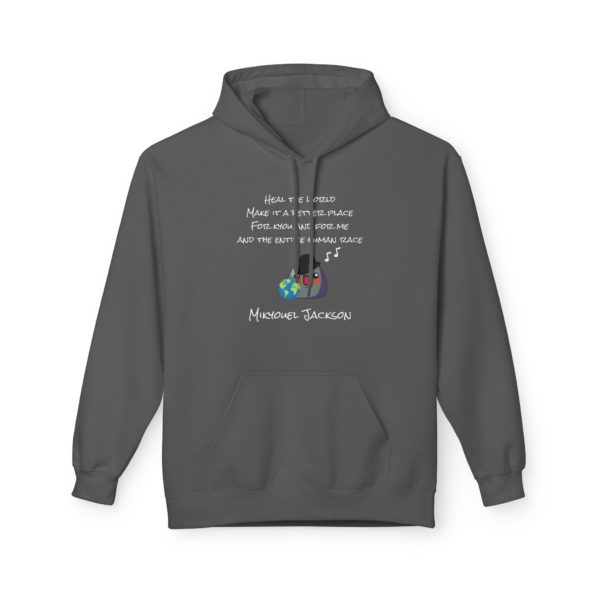 🎶 Hoodie "Heal the World – Make a Better Day for Kyou" – Chaleur, style et vibes positives signées Mikyouel Jackson ! – Image 6
