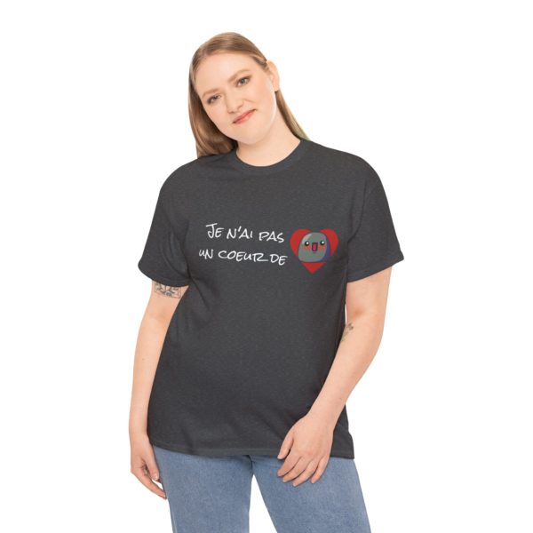 ❤️ T-shirt "Je n’ai pas un cœur de Kyou" – Pour les sensibles qui ont du style ! – Image 12