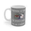 Mug "Prépare le café, je m’occupe de la crème" – Une équipe de choc pour un café parfait ! – Image 2