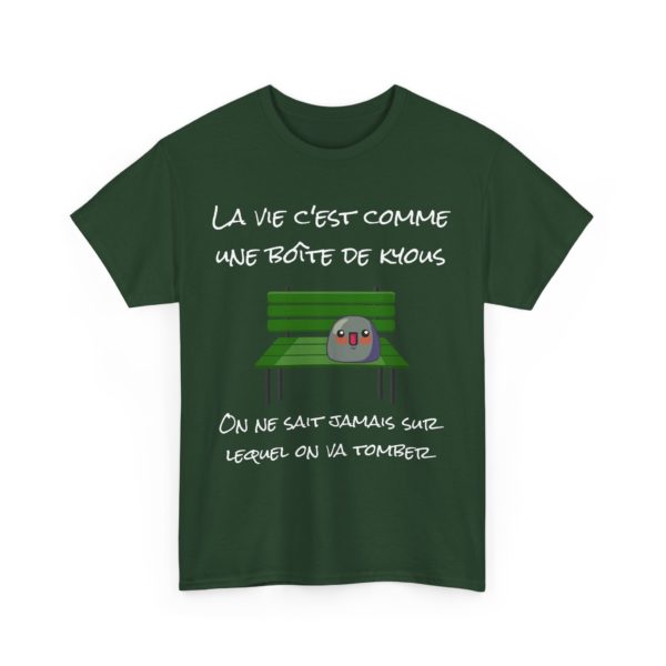 T-shirt "La vie, c'est comme une boîte de Kyous" – Une surprise à chaque instant ! 🎁 – Image 21