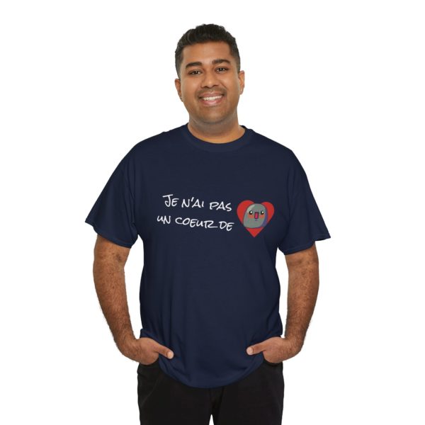 ❤️ T-shirt "Je n’ai pas un cœur de Kyou" – Pour les sensibles qui ont du style ! – Image 17
