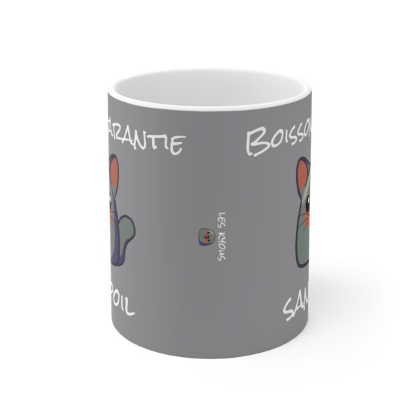 Mug "Boisson garantie sans poil" – Adopte un Cha-You, sans les inconvénients ! – Image 3