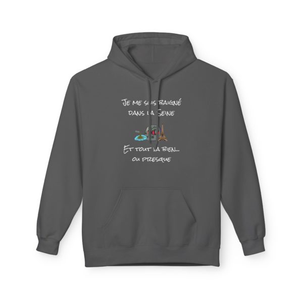 🚰 HOODIE "Je me suis baigné dans la Seine... et tout va bien ! (Enfin, presque…)" – Image 10