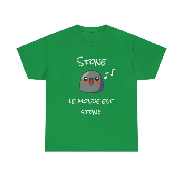 T-shirt "Stone, le monde est stone" – Un hommage culte en mode Kyou – Image 17