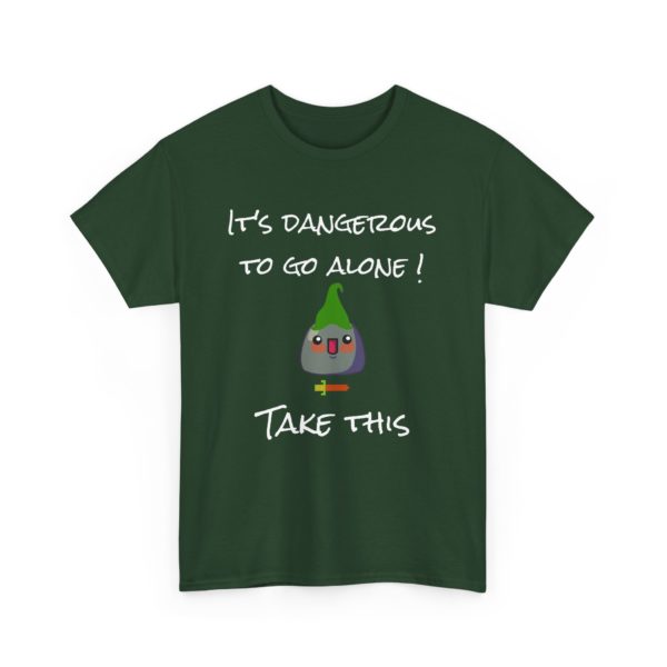🗡️ T-shirt "It's Dangerous to Go Alone" – L'équipement de base pour tout héros – Image 19