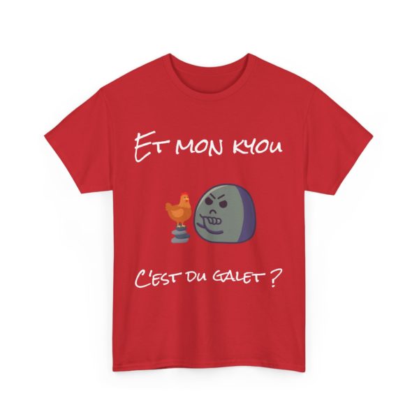 T-shirt "Et mon kyou, c'est du galet ?" – L’expression revisitée façon Kyou ! – Image 7