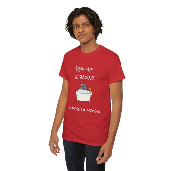 🛁 T-shirt "Kyou qui se baigne amasse la mousse" – L’expression culte revisitée ! – Image 24