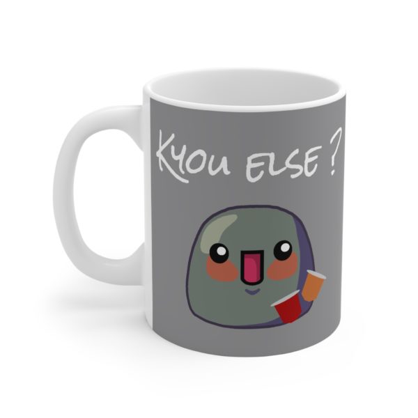 Mug "Kyou else ?" – Le carburant officiel des Kyous caféinés ! – Image 2