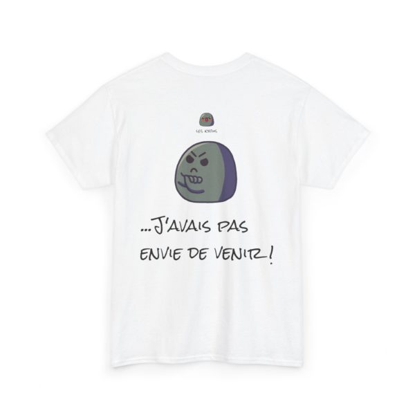 T-shirt "Désolé, je suis en retard…" – La meilleure excuse de tous les temps ! – Image 34