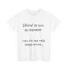 T-shirt "Désolé, je suis en retard…" – La meilleure excuse de tous les temps ! – Image 33
