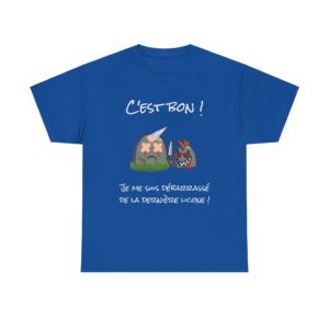 T-shirt "Fin des Licornes" avec Killer Kyou et tombe licorne