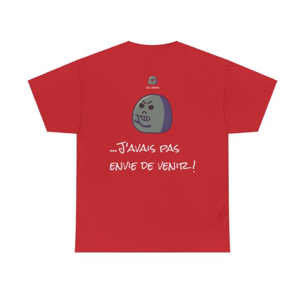 T-shirt "Désolé, je suis en retard…" – La meilleure excuse de tous les temps ! – Image 24