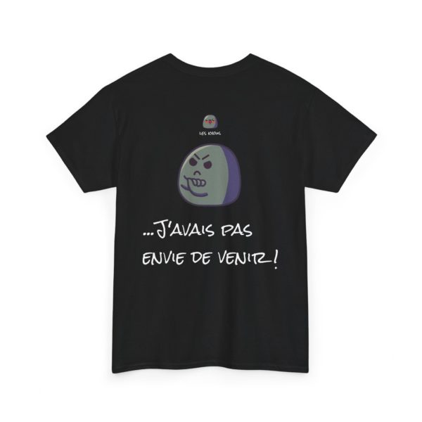 T-shirt "Désolé, je suis en retard…" – La meilleure excuse de tous les temps ! – Image 4