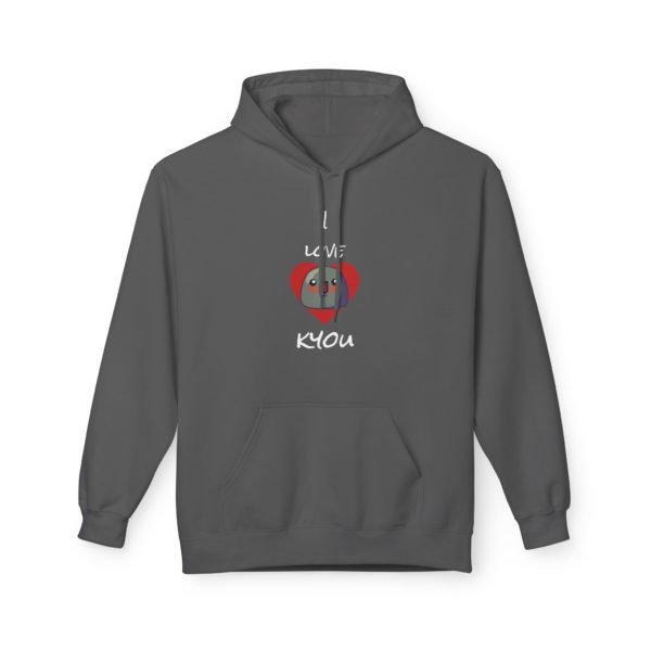 Hoodie "I Love Kyou" – Déclare ton amour avec style (et un jeu de mots) – Image 2