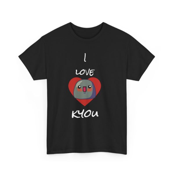 T-shirt "I Love Kyou" – Déclare ta flamme au plus mignon des galets ! – Image 3