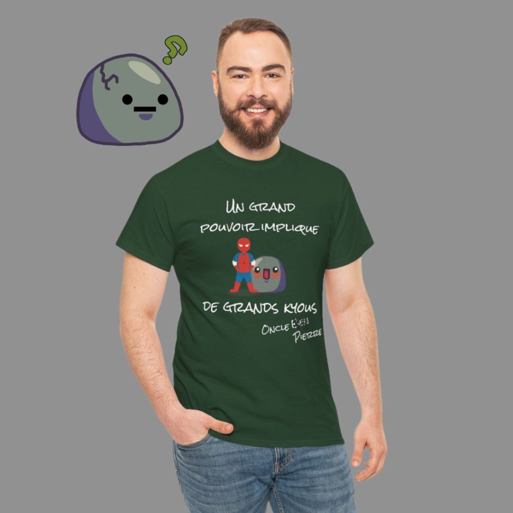 t-shirt spiderman, kyou cinéma américain