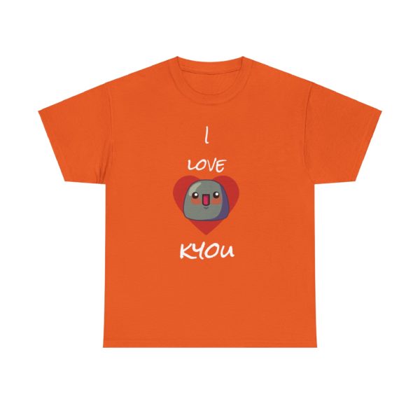 T-shirt "I Love Kyou" – Déclare ta flamme au plus mignon des galets ! – Image 5