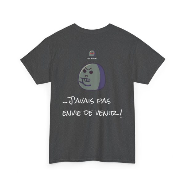 T-shirt "Désolé, je suis en retard…" – La meilleure excuse de tous les temps ! – Image 8