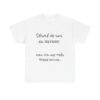 T-shirt "Désolé, je suis en retard…" – La meilleure excuse de tous les temps ! – Image 31