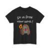 T-shirt "Ça va être tout noir !" – L’hommage préhistorique qui pique les yeux 🔥 – Image 3