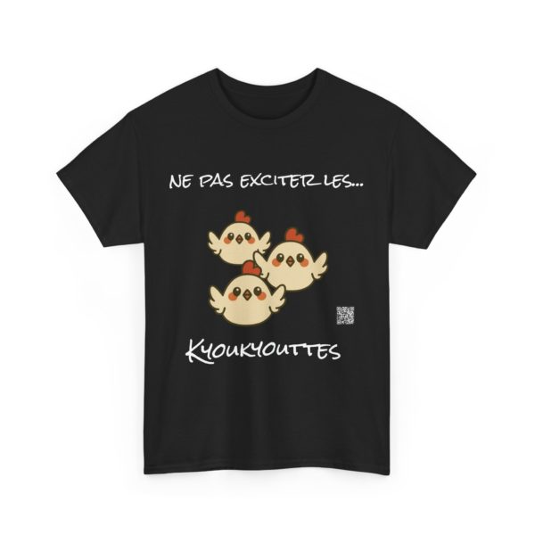 Ne pas exciter les Kyoukyouttes – T-shirt fun pour fans d’Okyourina – Image 3