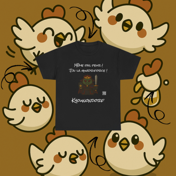 t-shirt Kyounondorf entouré de kyoukyouttes