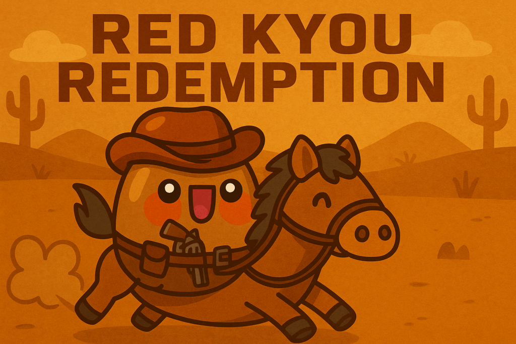 Un kyou qui file vers l'horizon sur son cheval